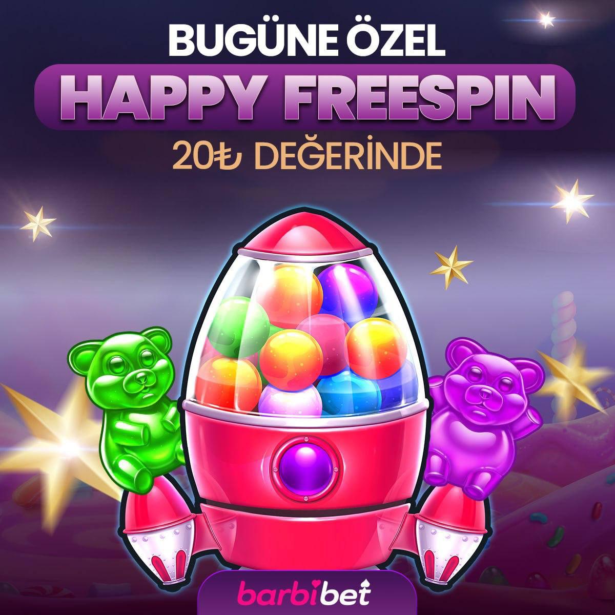 BarbiBet_Tr's tweet photo. 🎉 #BARBİBET'TE HAPPY HOURS ÇILGINLIĞI BUGÜN 23:59'A KADAR GEÇERLİ!

🍭 SPIN DEĞERİ: 2️⃣0️⃣TL
🚀 SUGAR RUSH oyununda geçerlidir.

🪙 1000₺ Yatırıma 👉 10 Adet Spin
🪙 1500₺Yatırıma 👉 23 Adet Spin
🪙 2500₺ Yatırıma 👉 35 Adet Spin

🩷 Barbibet Giriş 👉 https://t.co/RpWZiYLexB https://t.co/bXVeFun7Z8