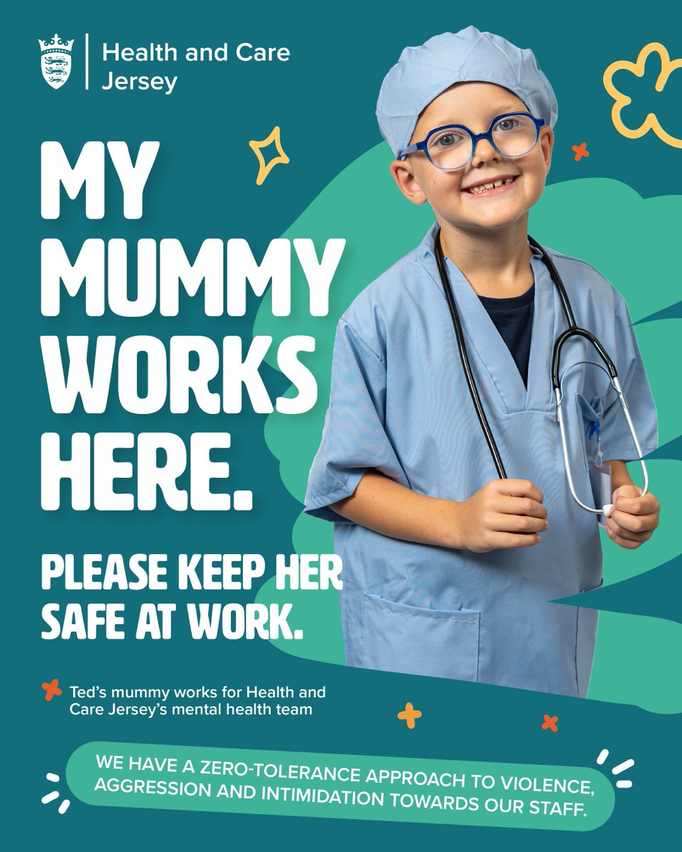 Six children of healthcare workers are leading a new <a href="/GovJsyHCJ/">Jersey Gov Health & Care Jersey (HCJ)</a> campaign to stop violence and aggression against HCJ staff. 452 incidents have been reported so far this year – more than one a day. Let’s protect those who care for us. Read more here bit.ly/3VJoK1D