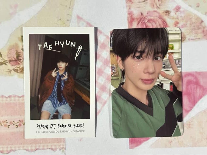 keomsoojen's tweet photo. ★ wts lfb txt pc ph
#keomjensells 
taehyun deco kit set
•  280₱ payo (230₱)
•  on hand
•  good condition
•  jnt only
•  gcash only

🏷️ txt pc ph soobin yeonjun beomgyu taehyun hueningkai

-dm or reply to claim https://t.co/pwxhUHukX0