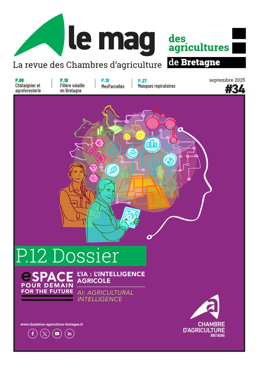 📢 𝐂𝐞 𝐦𝐨𝐢𝐬-𝐜𝐢 𝐝𝐚𝐧𝐬 𝐥𝐞 𝐌𝐀𝐆 #𝟑𝟒, 𝐥𝐞 𝐝𝐨𝐬𝐬𝐢𝐞𝐫 𝐬𝐩𝐞́𝐜𝐢𝐚𝐥 "𝐋’𝐈𝐧𝐭𝐞𝐥𝐥𝐢𝐠𝐞𝐧𝐜𝐞 𝐚𝐫𝐭𝐢𝐟𝐢𝐜𝐢𝐞𝐥𝐥𝐞 𝐚𝐮 𝐜œ𝐮𝐫 𝐝𝐞𝐬 𝐝𝐞́𝐟𝐢𝐬 𝐚𝐠𝐫𝐢𝐜𝐨𝐥𝐞𝐬 "👉 A lire et à partager sans modération : calameo.com/read/002626793…