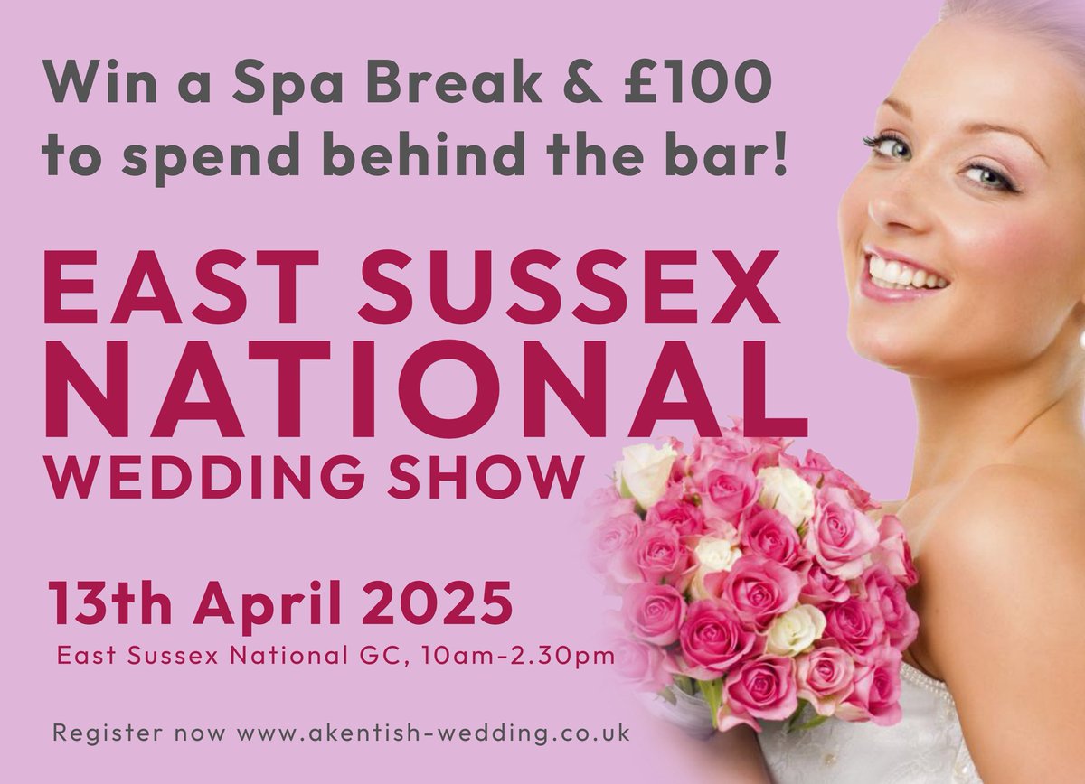 This is a big one and it’s at the amazing East Sussex National! If you are engaged, or know someone who is, please come along and visit. There will be loads of awesome wedding suppliers there, including me! Let me show you how my magical entertainment will transform your big day!
