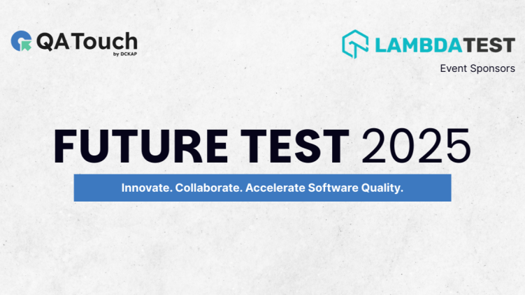 testmuai's tweet photo. LambdaTest is proud to be a premium sponsor of #FutureTest2025 by QA Touch!
Get ready to be part of this global #VirtualSummit where you can gain fresh insights with #QA minds from across the world.
And, attend an exciting session by Sparsh Kesari, Senior Developer Relations Engineer, LambdaTest, where he’ll guide you on ‘How to Build Your Own #AI #TestingAgent’ and how to perform '#VibeTesting Using #KaneAI Testing Agent'.
Explore more - https://t.co/5D5KsopCsZ