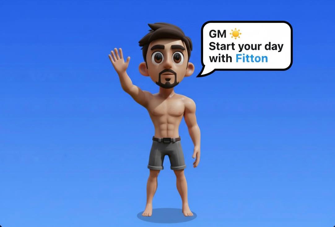 ☀️ GM Fitton fam!

New week, new energy ⚡️
Get that workout done, use your boosters, and start the grind the right way.

Train now t.me/fittonapp_bot/…💪