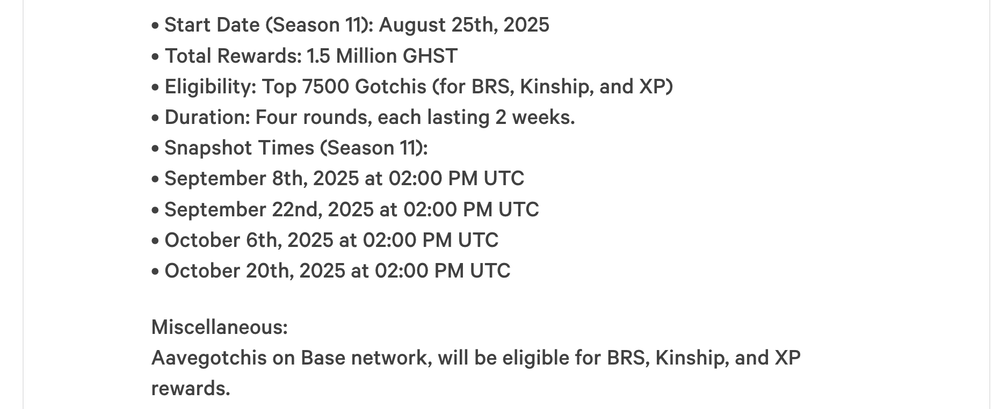 sudeepb02's tweet image. Less than 5 hr 30 mins left for the S11 Rarity Farming first round snapshot
LFG #gotchigang