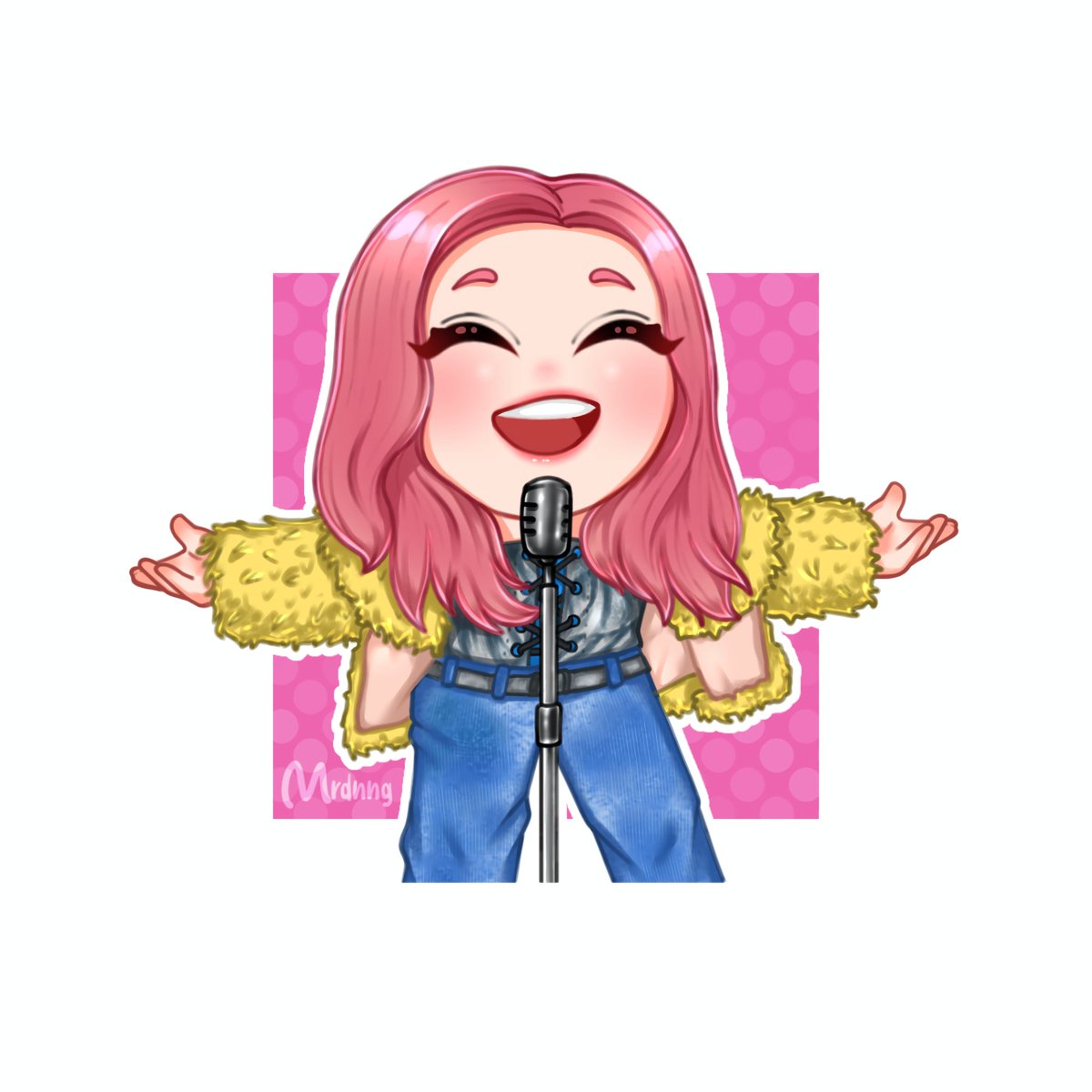 Haaaa~🎶
Jinny Everglow fanart✨

#JINNY #진희 #ジニー
#JINNY_TowardstheLight 
#fanart #chibiart #chibi #illustration