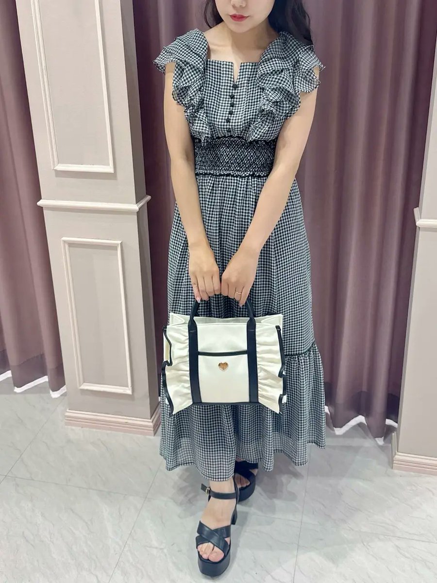 裾プリーツミニOP