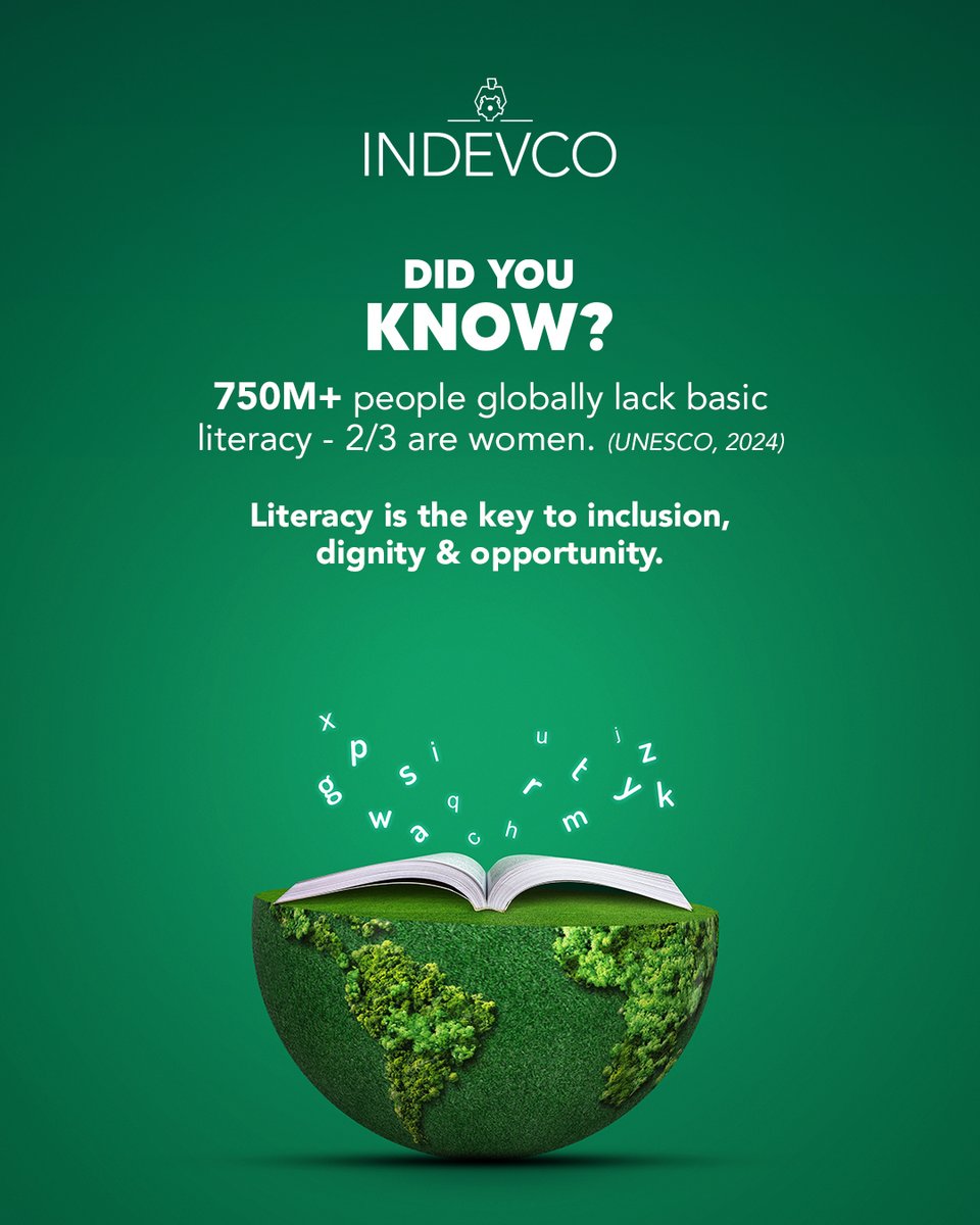 At INDEVCO, we promote literacy as a driver of growth through employee development, youth empowerment, and support for Paradis d’Enfants school serving 2,000+ children. 

#WorldLiteracyDay #BusinessLiteracy #INDEVCOSustainability #INDEVCORootedinSustainability