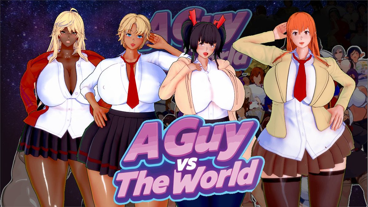 RaccoonEngine's tweet photo. 🚨 Guy vs World 0.0.8 is out! 🚨
✨ New Quest: Sei Yariman Gakuen Enkou Nikki
✨ Nightclub map + new date events
✨ 43 new animations &amp; 14 H-scenes
⬇️ Download here:
👉 https://t.co/mDoZlWT8Ha https://t.co/iMVjBBj8bp