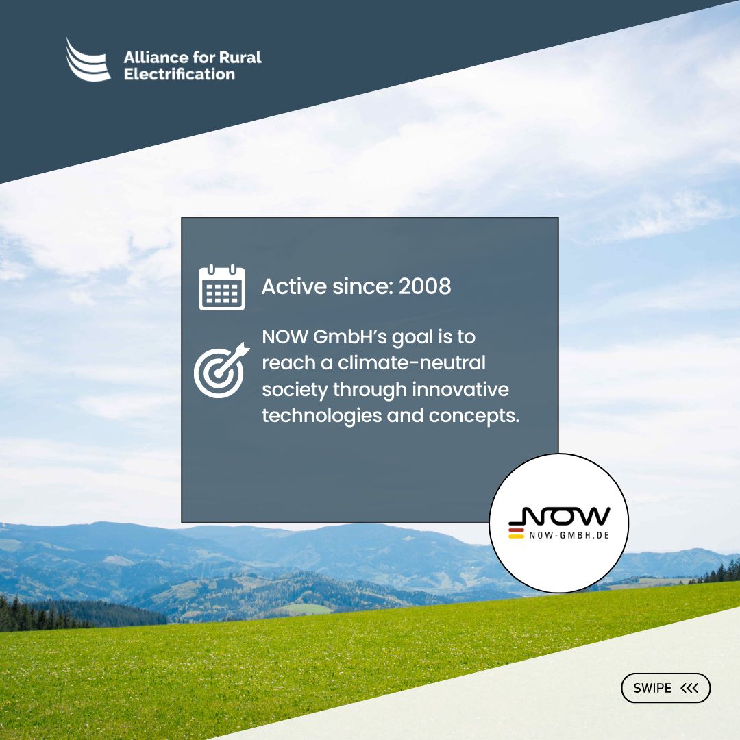 RuralElec's tweet image. #MemberMonday 🔆 Today we welcome NOW GmbH to the Alliance!

🎯A carbon-neutral society is possible, and innovative technologies and concepts are the way to achieve this.

✨ NOW GmbH works on behalf of the German government. Placing themselves at the intersection between…