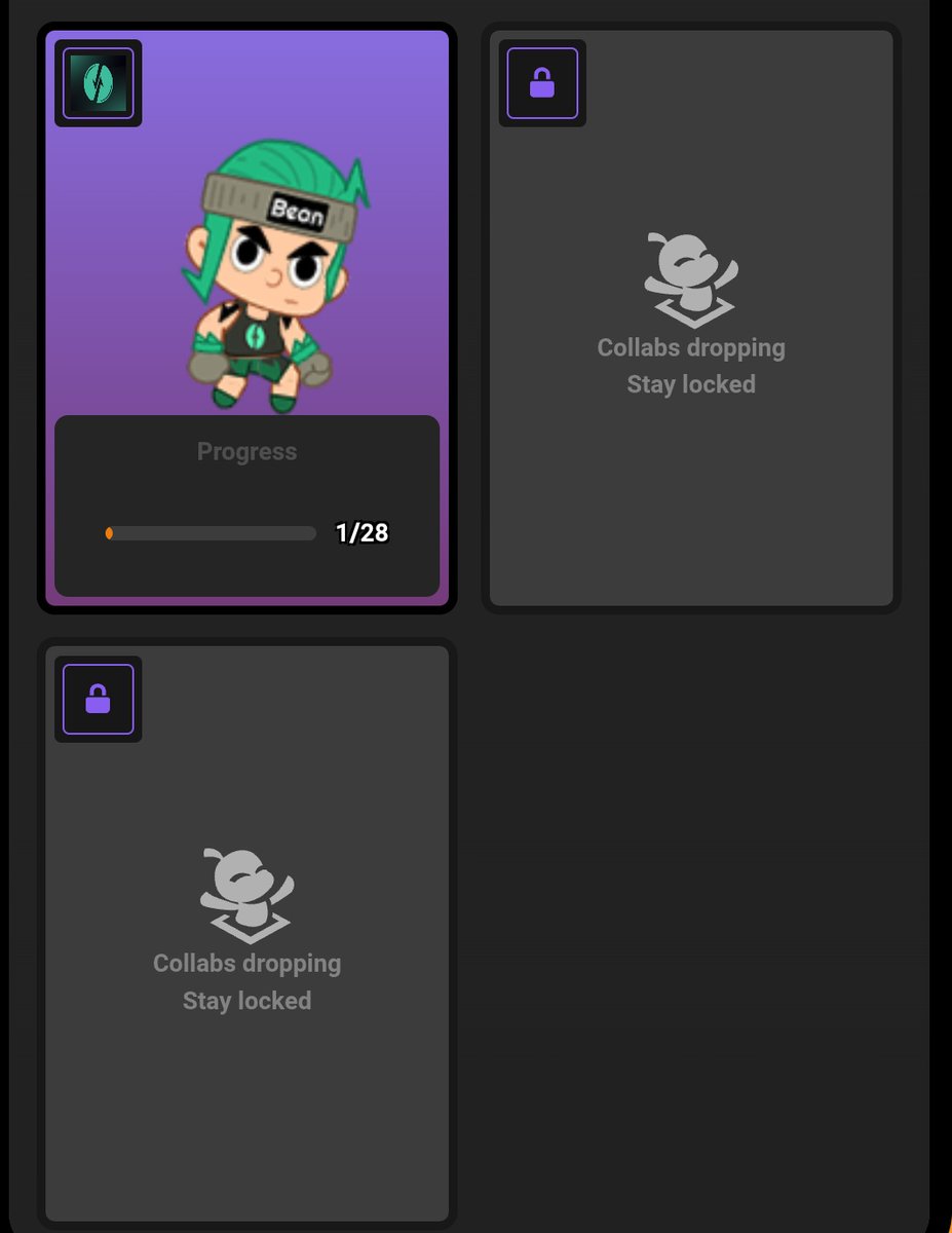 CallmiSamm's tweet image. New week, new daily Lemons to claim, new content to create, new lumi fragments to collect.

Remember we still have 2 new skins left to unlock on the @LumiterraGame × @monad campaign 

Who can guess the skin that will be added??

gMonad 💜
gLumi 💛