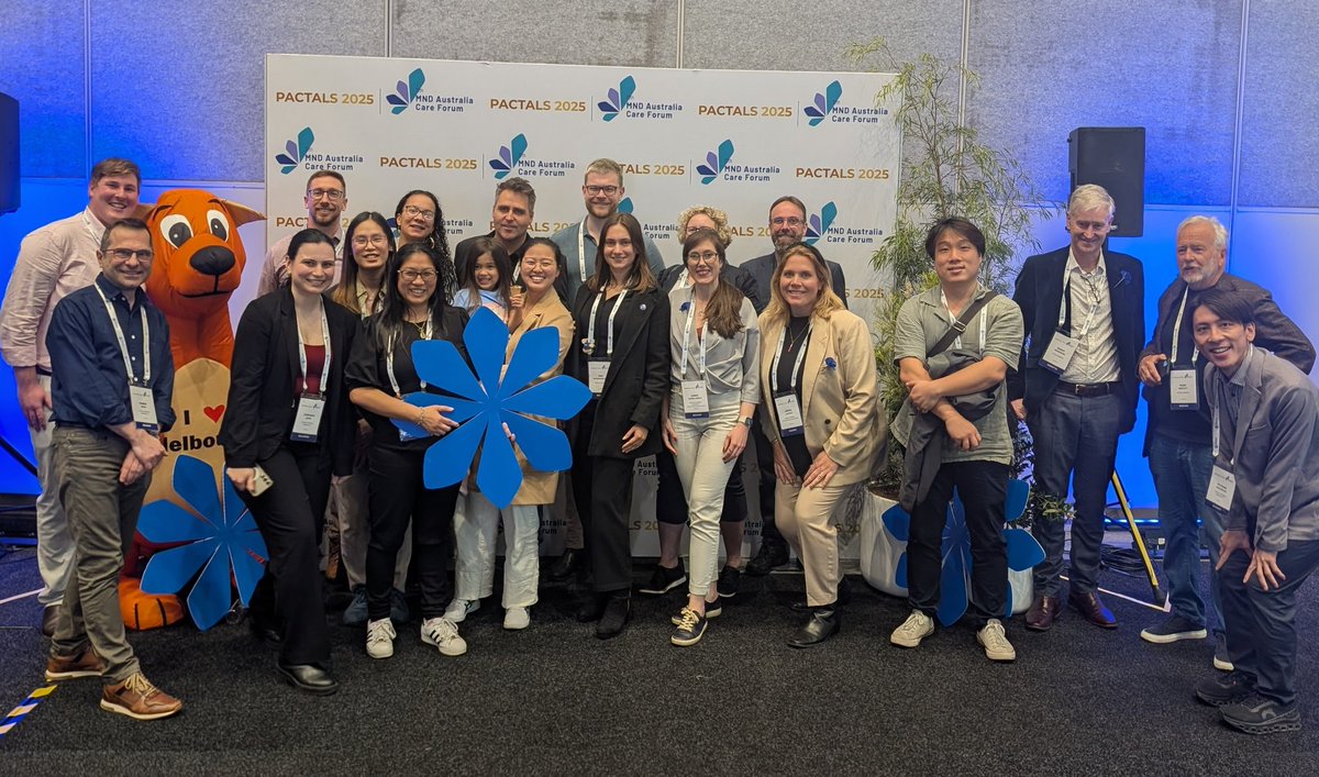 UQ centre for MND research with a solid representation in Melbourne <a href="/pactals/">PACTALS</a> #PACTALS2025