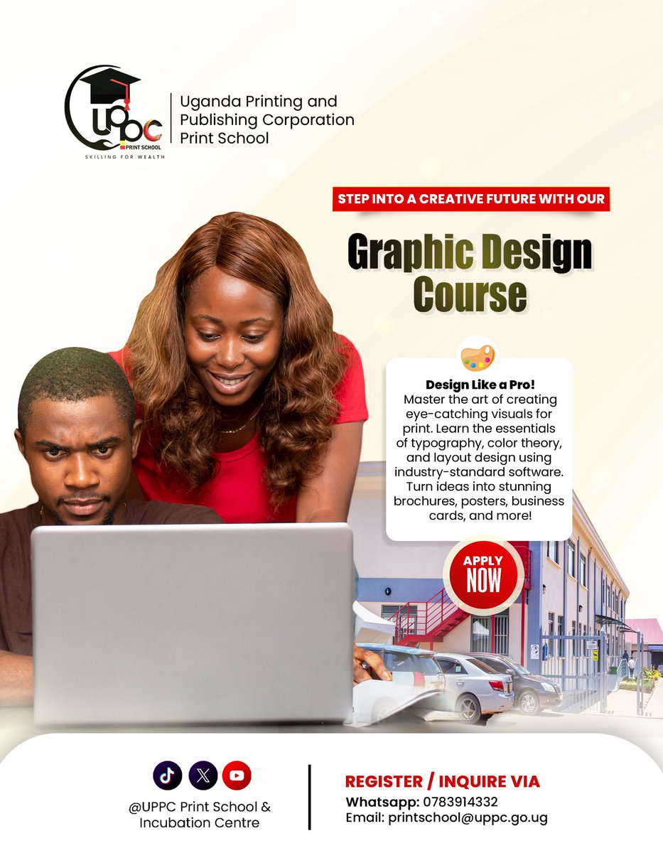 Step into a creative career with our Graphic Design Course at UPPC Print School. We’ve got you covered join the next intake today. Learn industry standard software and transform your creativity into professional designs.
forms.gle/rJtxfVbJ6PhLzv…
#UPPCPrintSchool