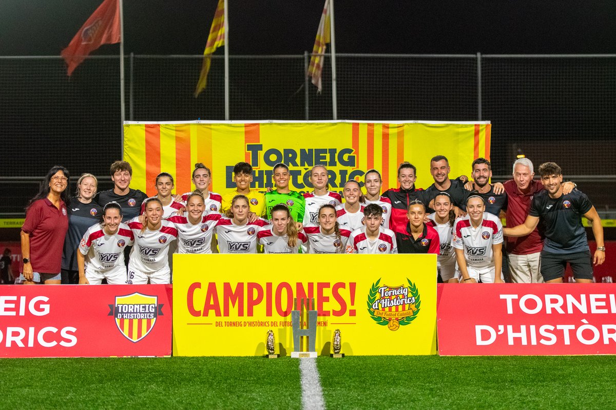 Torneig d'Històrics (@thistorics) on Twitter photo 🏆 El <a href="/SantCugatFC/">Sant Cugat FC</a> és el 21è club del #futbolcat que guanya un Històrics!
📜S'afegeix a Martinenc, Júpiter, Badalona, Sants, Horta, Badaloní, Gramenet, Sant Andreu, Premià, Masnou, Espanyol, Europa, Santboià, Prat, L'Hospitalet, Vilafranca, Terrassa, Cornellà, Igualada i Mataró. 🏆 El <a href="/SantCugatFC/">Sant Cugat FC</a> és el 21è club del #futbolcat que guanya un Històrics!
📜S'afegeix a Martinenc, Júpiter, Badalona, Sants, Horta, Badaloní, Gramenet, Sant Andreu, Premià, Masnou, Espanyol, Europa, Santboià, Prat, L'Hospitalet, Vilafranca, Terrassa, Cornellà, Igualada i Mataró.