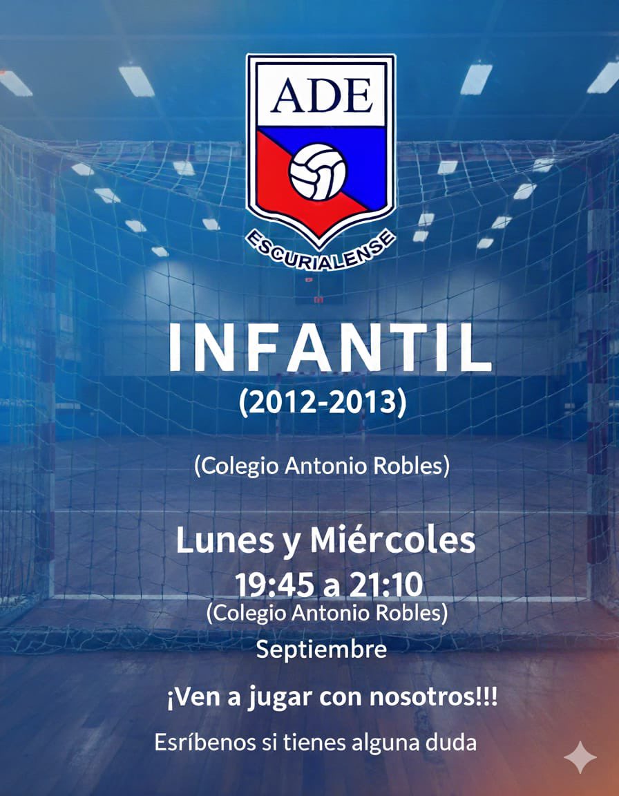 🚨¿Quieres jugar al Fútbol Sala Federado?

📌¿Has nacido en 2012 o 2013?

🖊️No lo dudes y escríbenos, te estamos esperando!

#vamosescu⚽️💪🏻