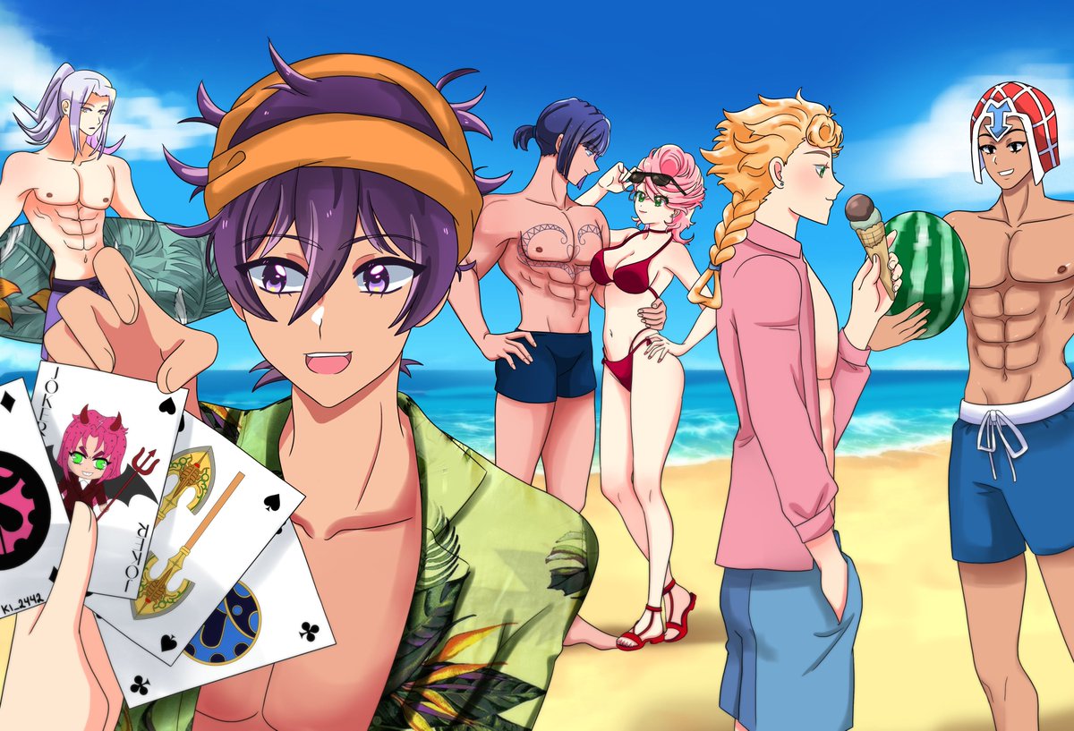 KI_2442's tweet photo. [ #JJBA ♡ Bucci gang] https://t.co/cw8EjkBoLA