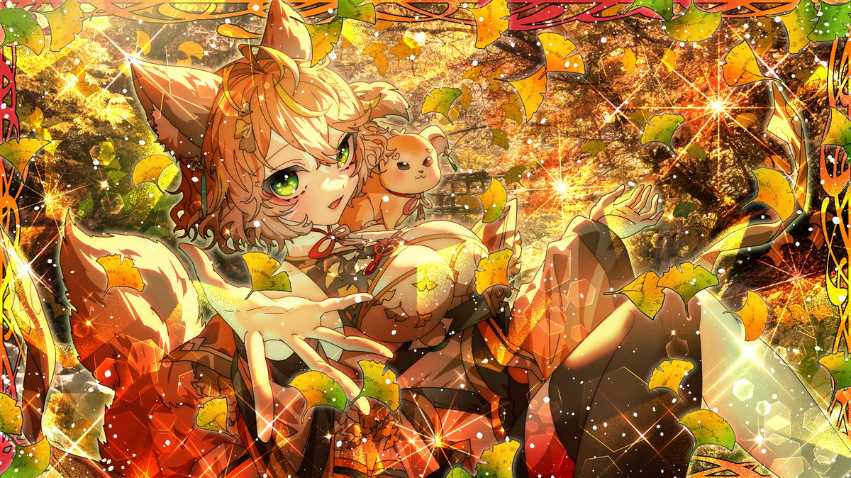 Chiyubiya's tweet image. humor me for a sec- would anyone like to see their own aura background? 👀 I&apos;ll make one for you for free!! 

lets start with mine 🧡

just  ♡ + ↻ + comment your png!!