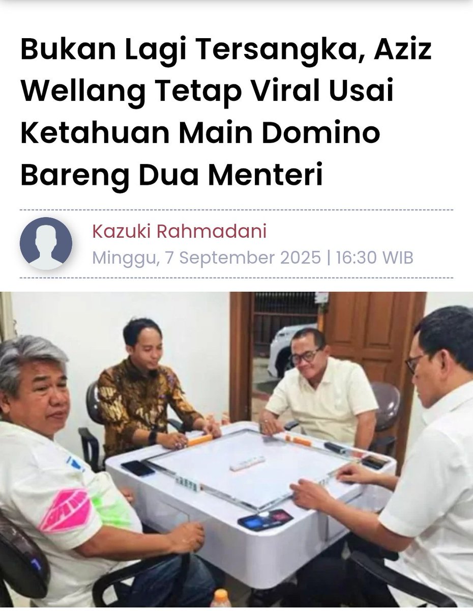 Surat penghentian dengan nomor S.01/BPPHLHK-IV.SWI/PPNS/02/2025... yg dikeluarkan oleh Kementrian kehutanan..

Menurutmu aneh gak...

Kalau menurut Presiden <a href="/prabowo/">Prabowo Subianto</a> gak aneh ya wassalam.. Presiden emang lansia..sebaiknya mundur biar diganti wapres bodoh

😂😂🤣🤣🤣