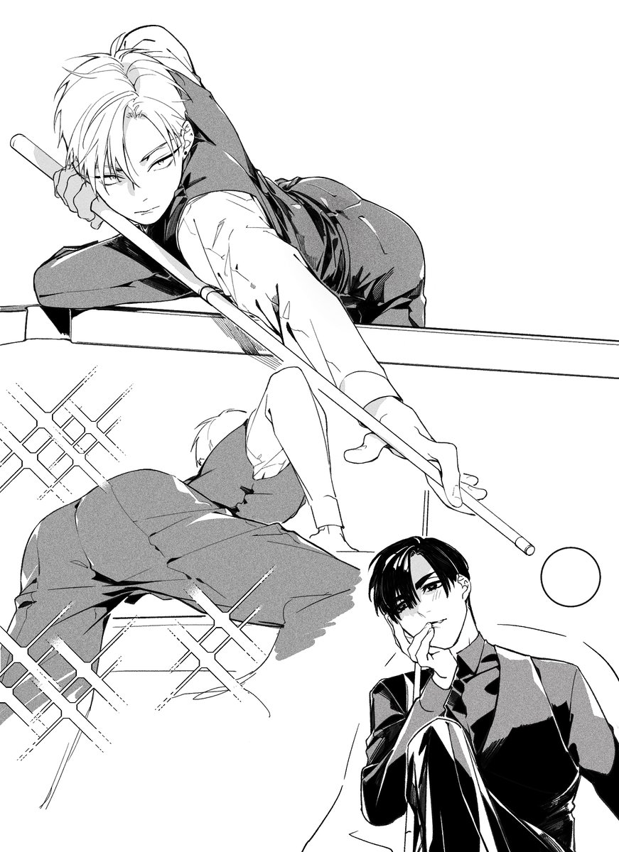 #ivantill 🤤群裡說ㄉ那個撞球（嘶－－）
總覺得等一下就會開始撞別的東西😏（？？）