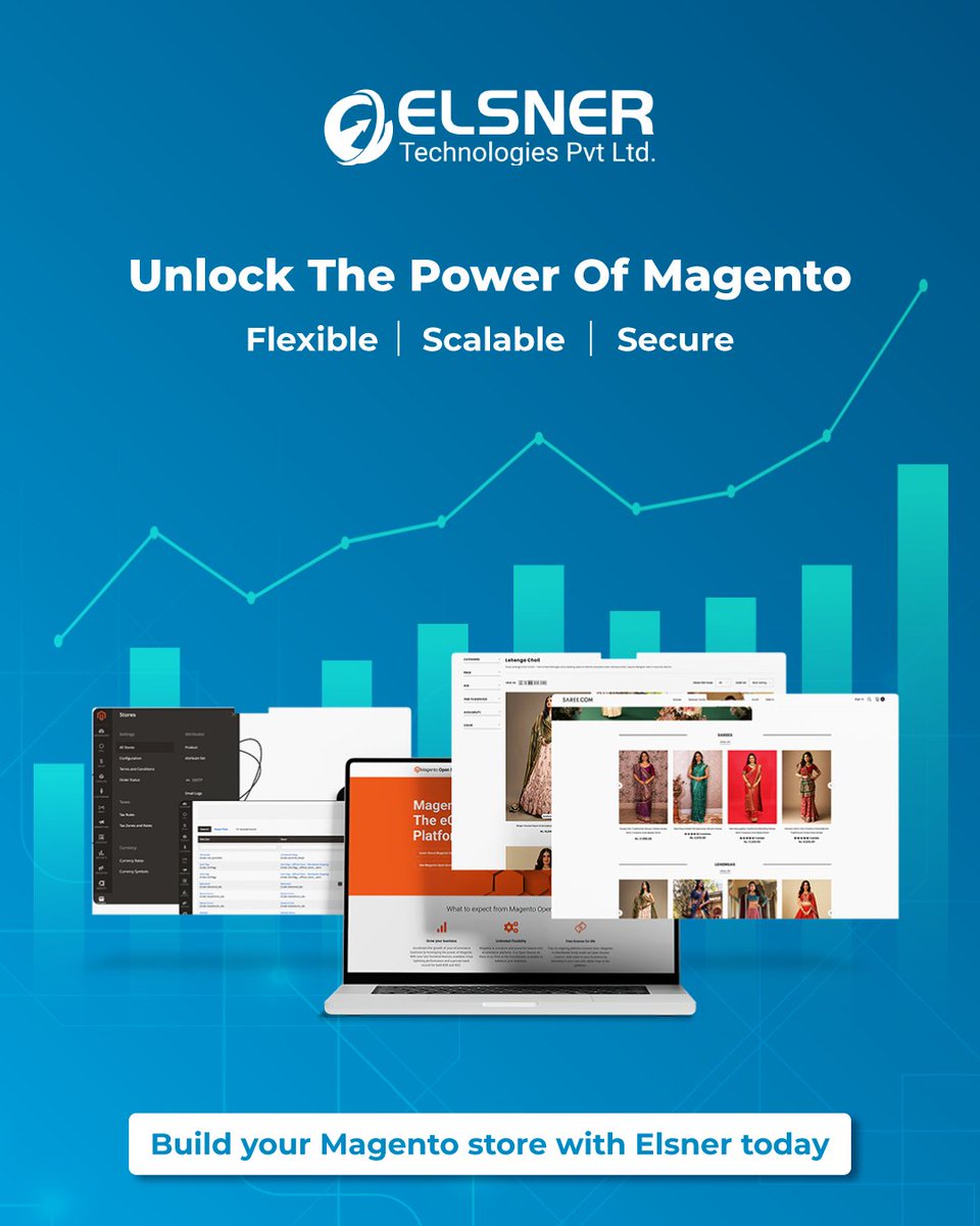 Elsnertech's tweet image. Build a Magento store that grows with your business — robust, scalable, and custom-built by Elsner’s certified developers. From seamless integrations to performance optimization, we ensure your store drives revenue.
#MagentoDevelopment #MagentoExperts #ElsnerTech