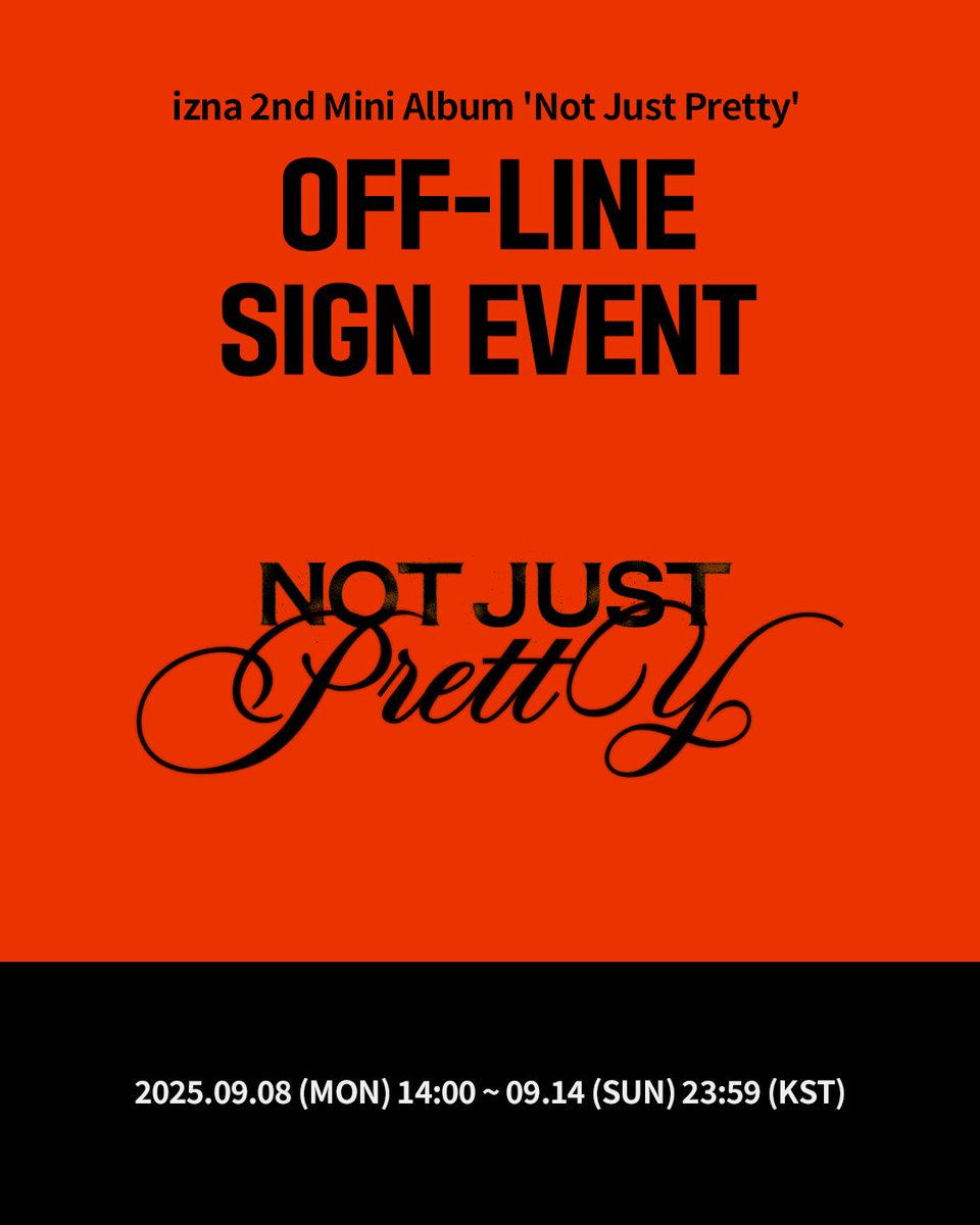 📢【 izna 】 izna - 2nd Mini Album [Not Just Pretty] (POSTERBOOK