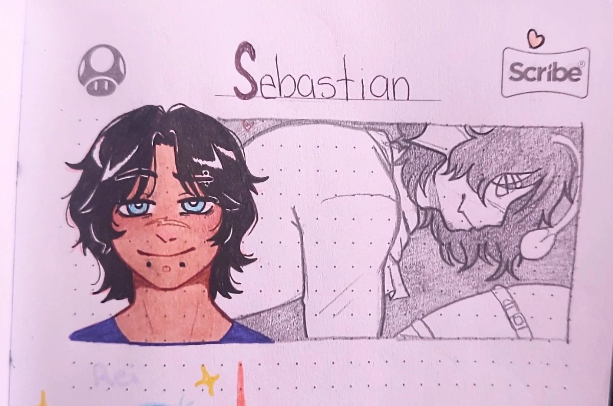 HolyDabunny's tweet image. He&apos;s fun to draw when I&apos;m in the middle of a class

#sebastiansolace #pressureroblox