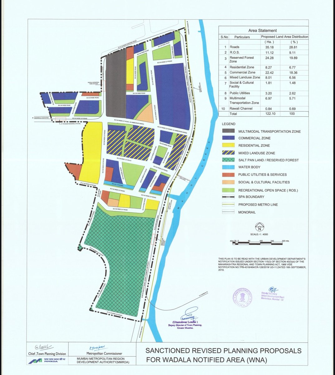 MMRDA plans to finally get going on 350-acre Wadala CBD.

First batch of plots to hit the auction block in the next 2-3 months, provided truck terminal relocation works out.