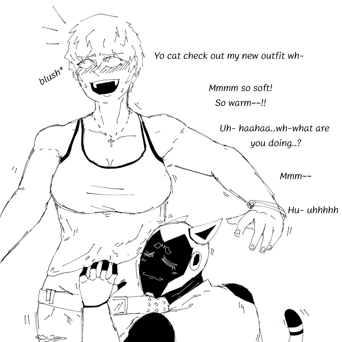 MsMuscleI's tweet image. Belly rubs
So silly so silly hehehe