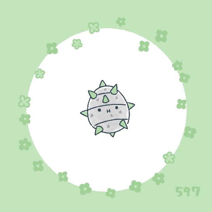 No.597 テッシード #Pokemon