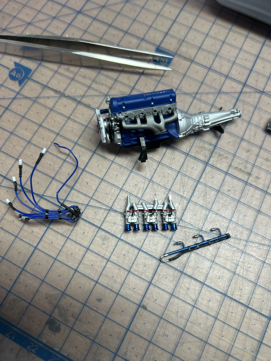 the_3988's tweet photo. タミヤ1/24
NISSANフェアレディ240Z、240ZG
エンジン制作。
#NISSANフェアレディ240Z
#NISSANフェアレディ240ZG
#タミヤ https://t.co/KGfgZaTfkd