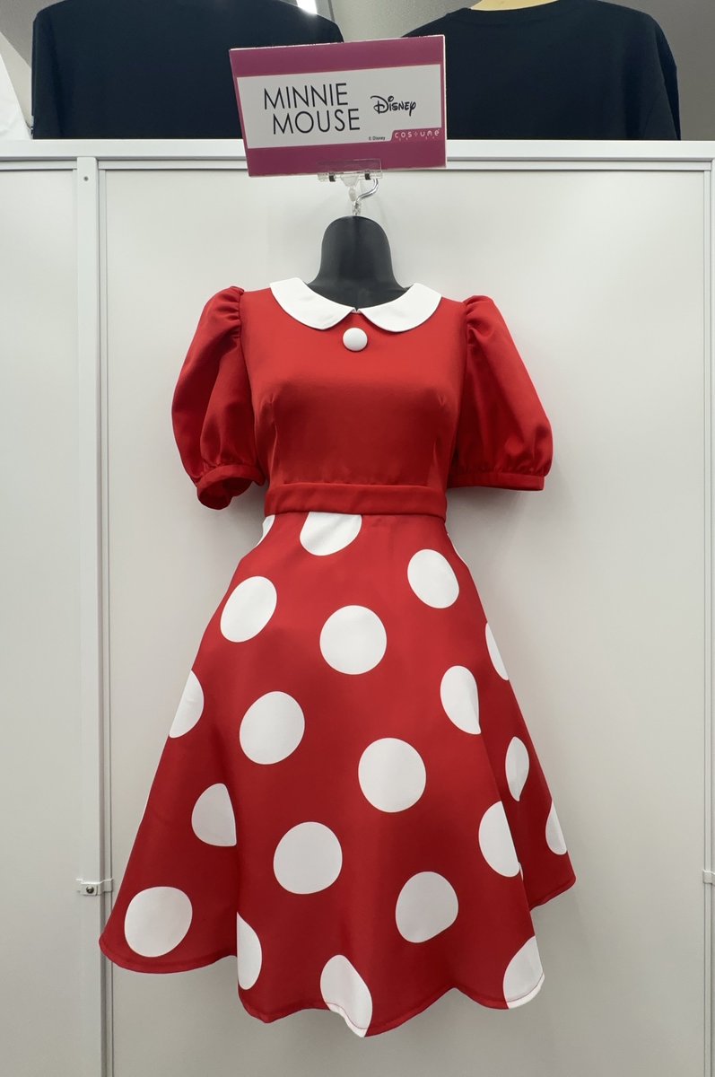 ディズニー ミニーマウス コスチュームセットS-M コスプレ コスユメ ミニーマウス コスチュームセット S-M[コスユメ]《在庫切れ》