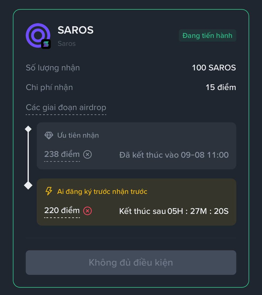 DGPUB_VN's tweet photo. $SAROS Mâm 2 is LIVE ✅ https://t.co/UR8N3fGaXD