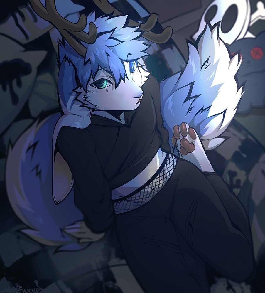 ワンワン🪐 (@angiewolfartist) on Twitter photo 