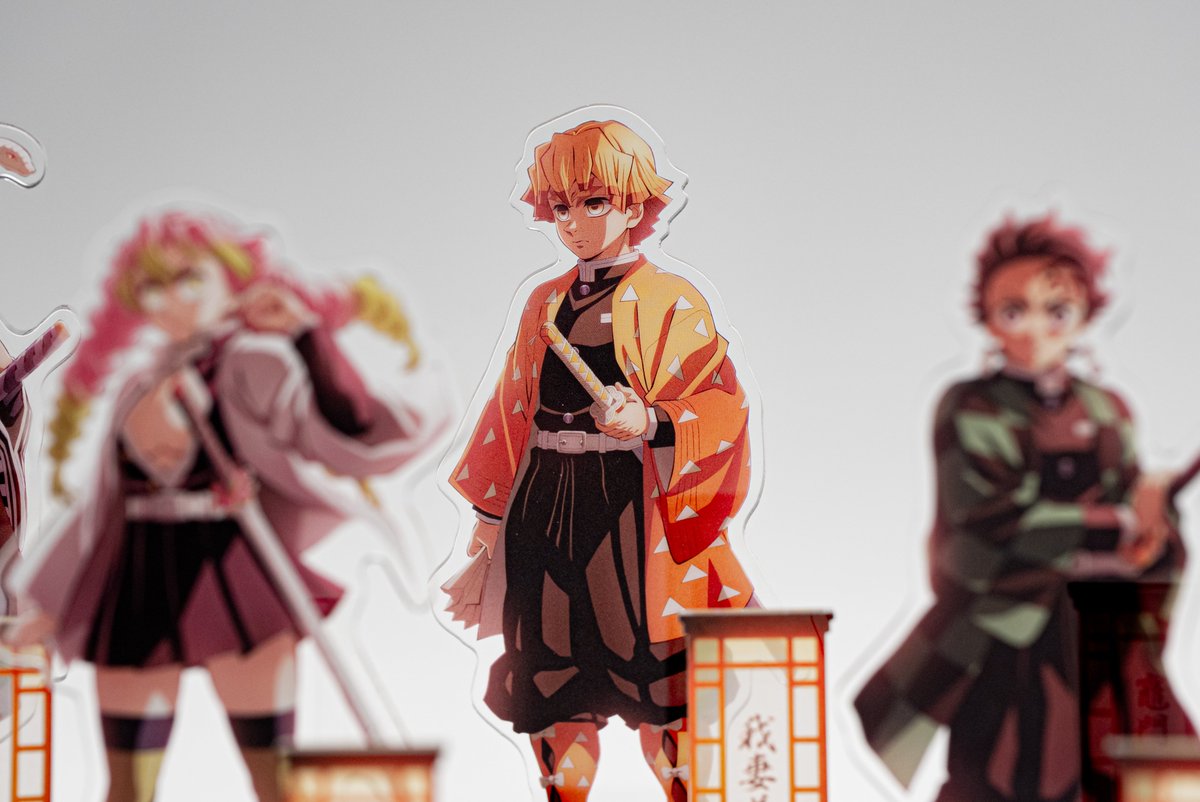 【新品】12個 鬼滅の刃 描き下ろしイラストアクリルスタンド コンプ 劇場物販 ジャパネットきめつ