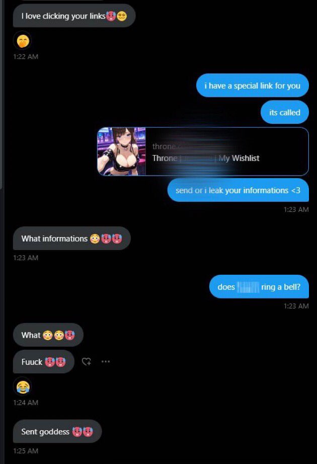 He click my link DMs open for you to click yours. 

t.me/Mommykatez21