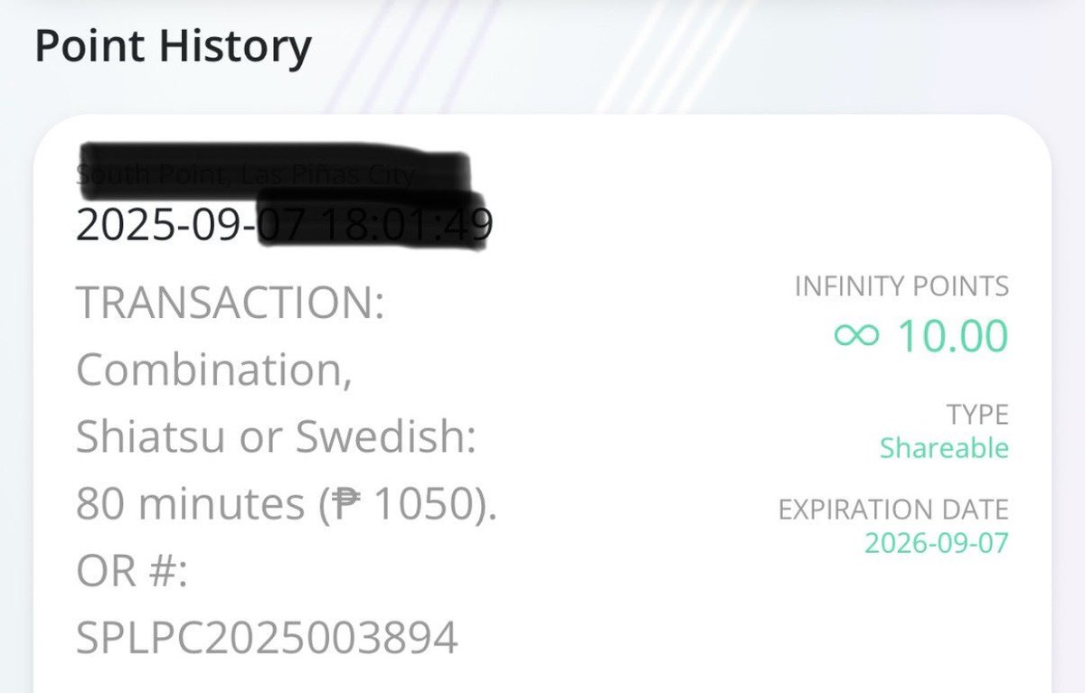 spasidexxx's tweet image. Nag increase na pala ang combi, tapos less than 60 minutes naman ang masahe 🙄 @infinity_spa_ph
