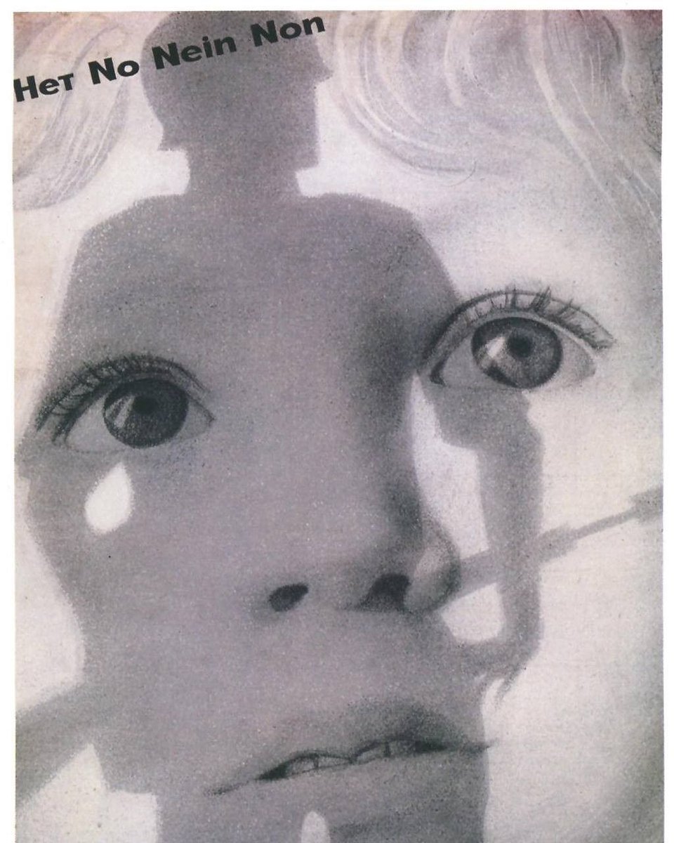 Soviet anti-war poster, 1985.