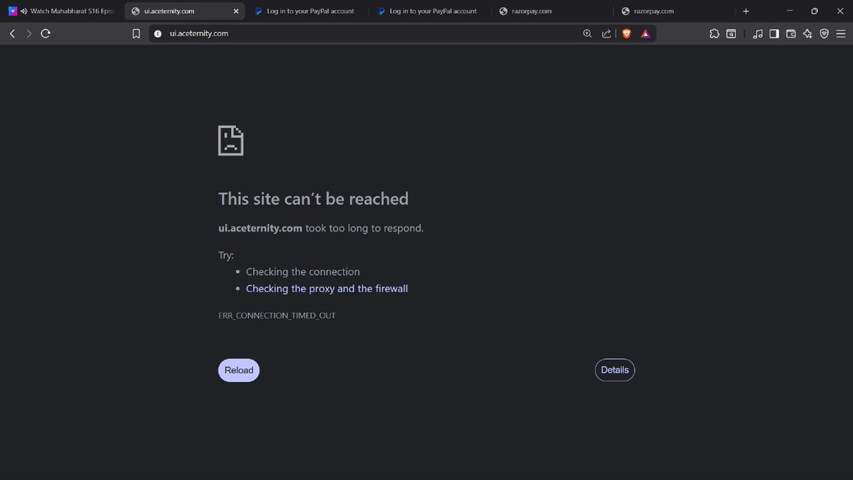 Omkar_dhumal07's tweet photo. Facing this issue in https://t.co/6bmWgktN3A ..it's runs well on other network but doesn't work on my lan wifi . Even contacted wifi customer care , they said it's "site issue". So @mannupaaji how can I get rid of this ??
#buildinpublic #aceternityui https://t.co/o57G1WTIvt