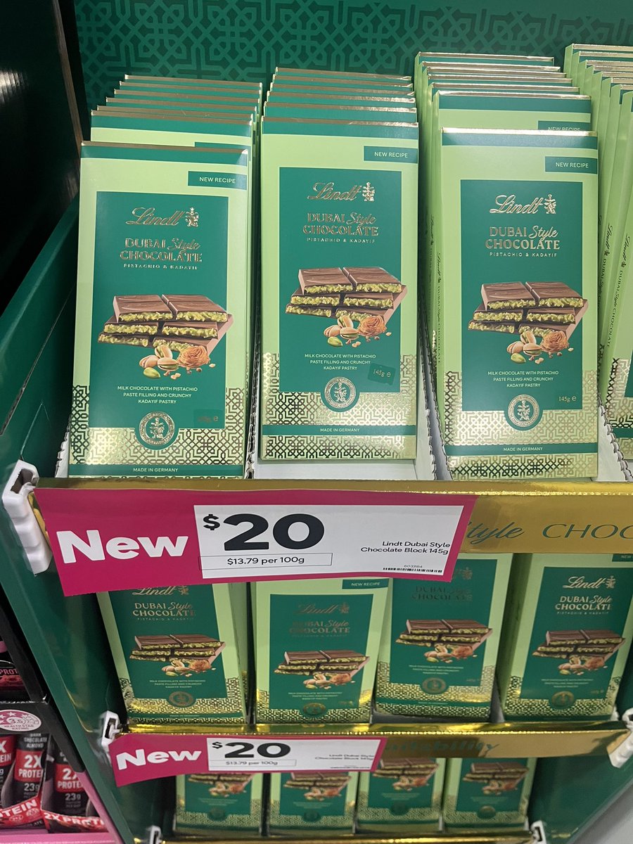 finally saw the mythical $20 buck influencer chocolate.