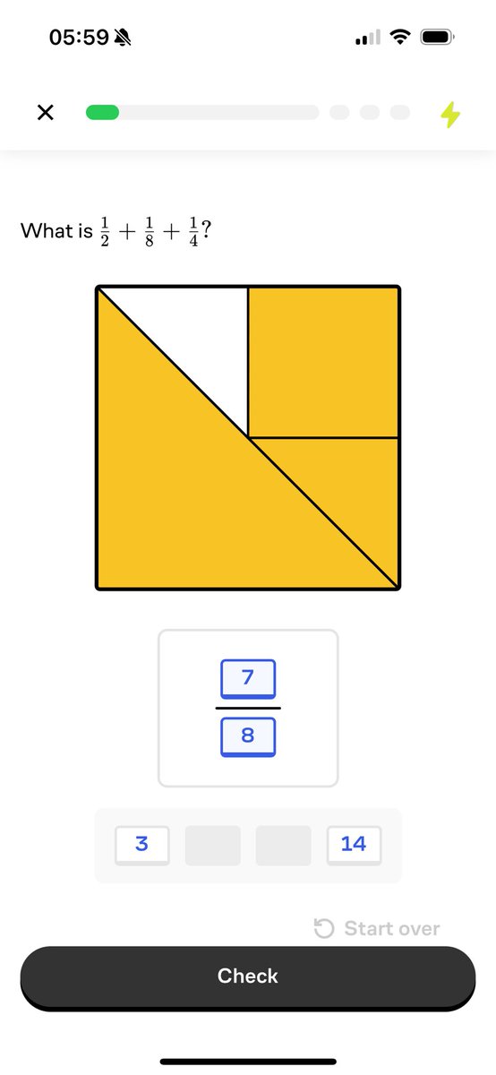 devadam88's tweet image. Day 95 of #100DaysOfMath

Back on the very simple Math train. 🚂 

Almost there. I’ll probably take my math learning offline and just record progress with a spreadsheet when this is done 👍