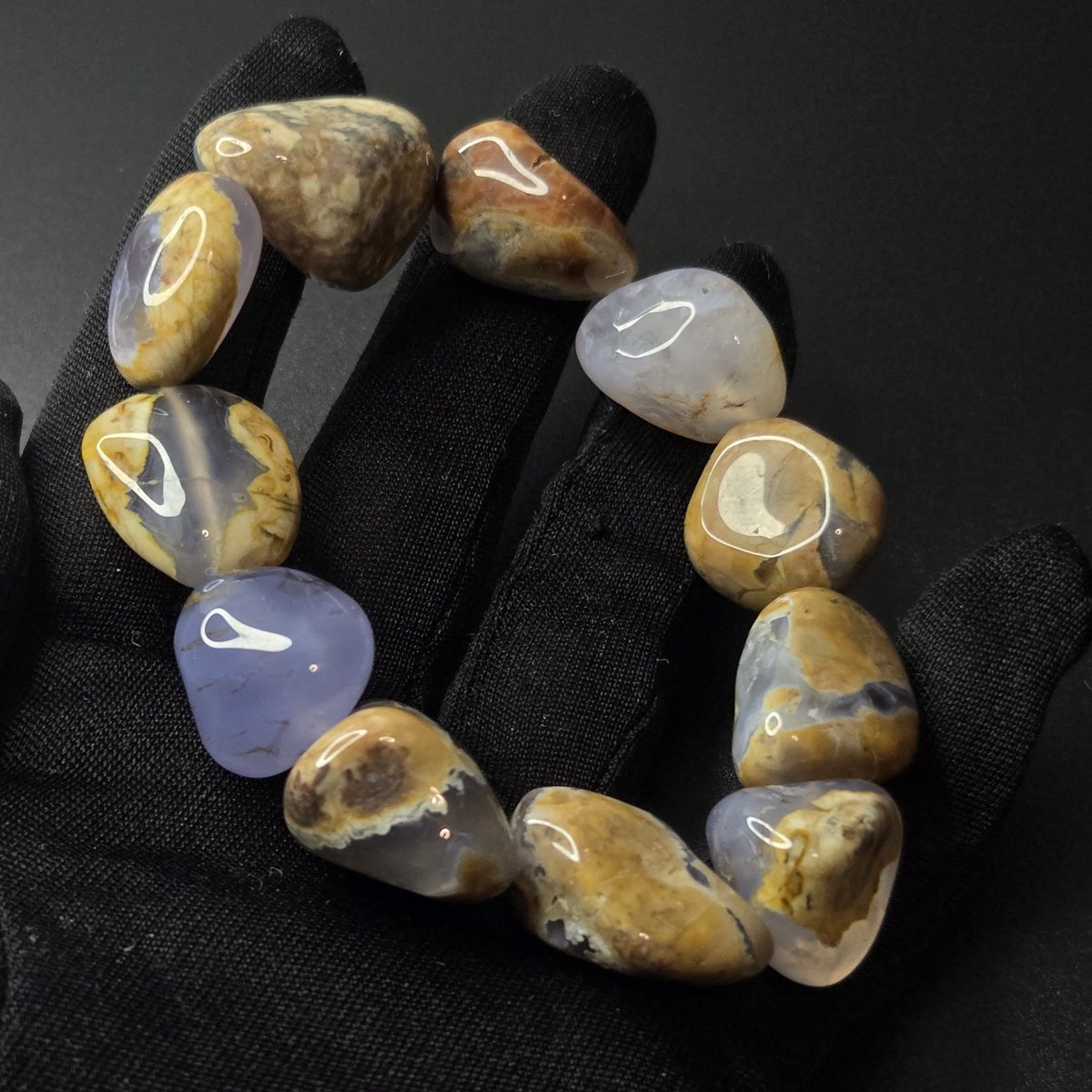 美しい❢マリア様と回文珠のブレス❥ my bracelet | * 天然石とカレンシルバーチップのネックレス