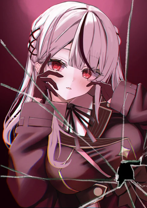 紅く #描いていルカ