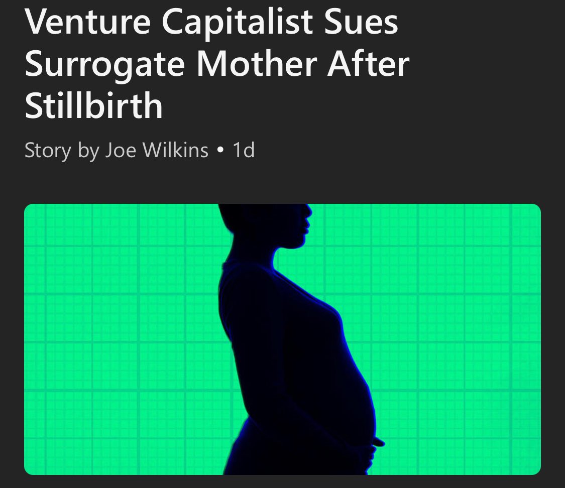 CasaDeclaration's tweet photo. A surrogate loses her baby in a stillbirth.

Instead of compassion, she gets sued.

This is surrogacy: women reduced to service providers, babies reduced to contracts.

🔗 https://t.co/kW1hQxCEYk https://t.co/oVWEgNf0YR
