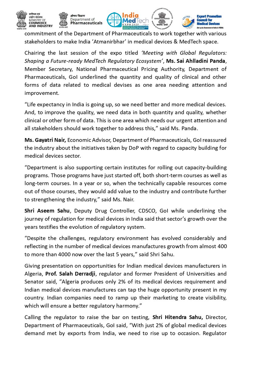 India Medtech Expo tweet media