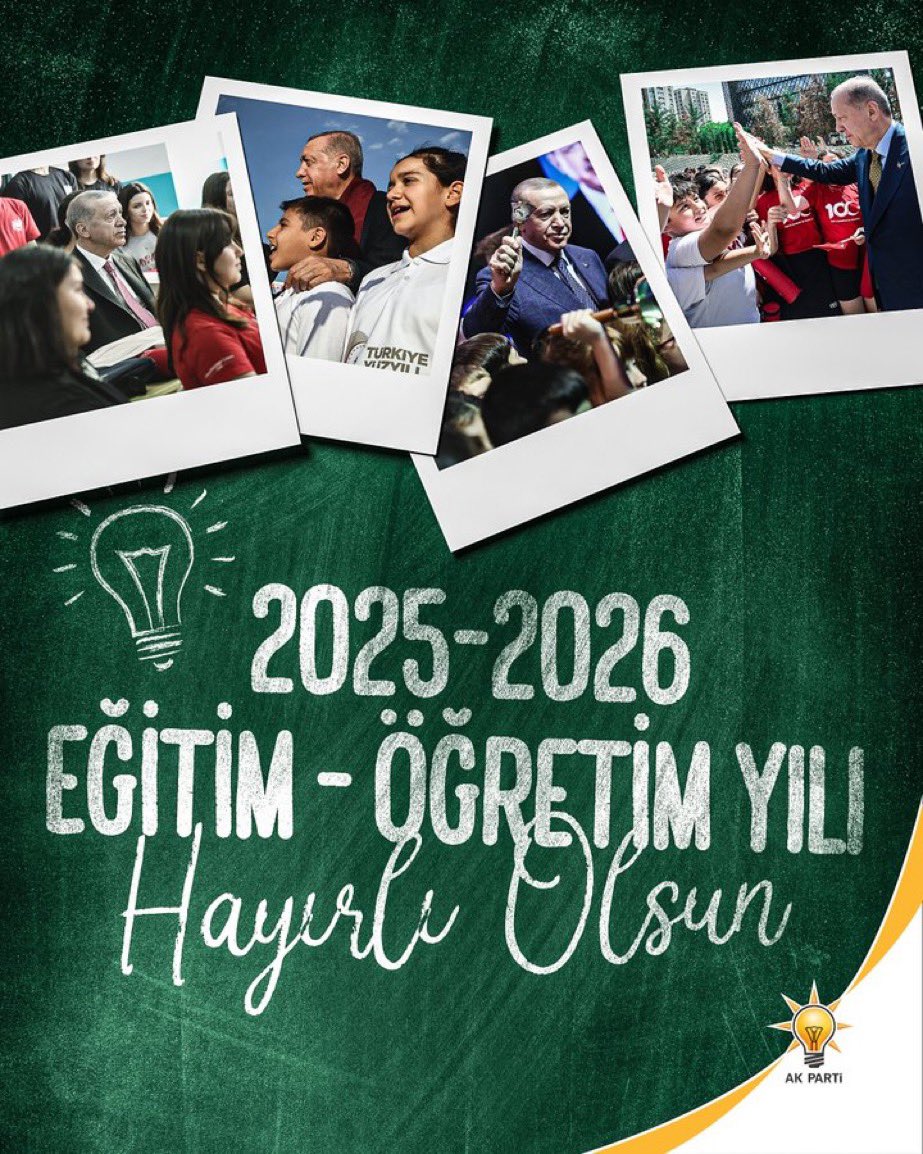 Yeni eğitim-öğretim yılının ülkemiz, milletimiz ve geleceğimizin teminatı olan yavrularımız için hayırlı olmasını diliyor; öğrencilerimize başarılar, öğretmenlerimize kolaylıklar, velilerimize huzur ve esenlikler temenni ediyoruz.