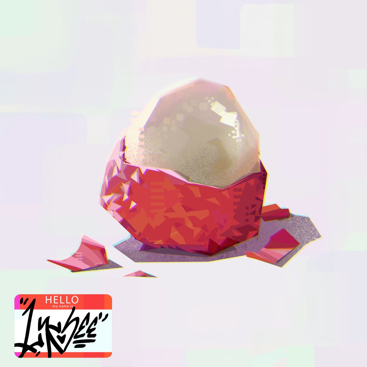 Plein Airpril 13/30 - Lychee! I had a lot fun trying to get some of the translucency on the fruit

#Pleinairpril #pleinairpril2025 #warriorpainters