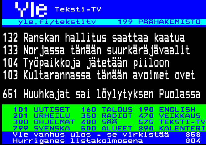 ttvmatti's tweet image. #tekstitv #Hurriganes @P3KO