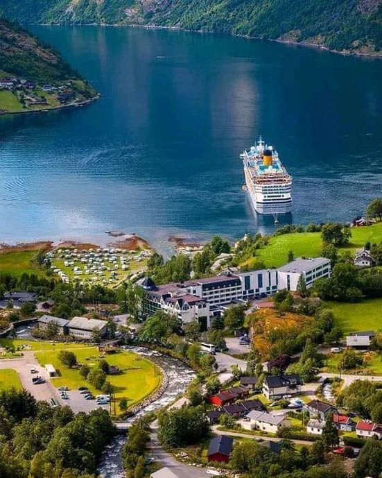 Geirange fjord in