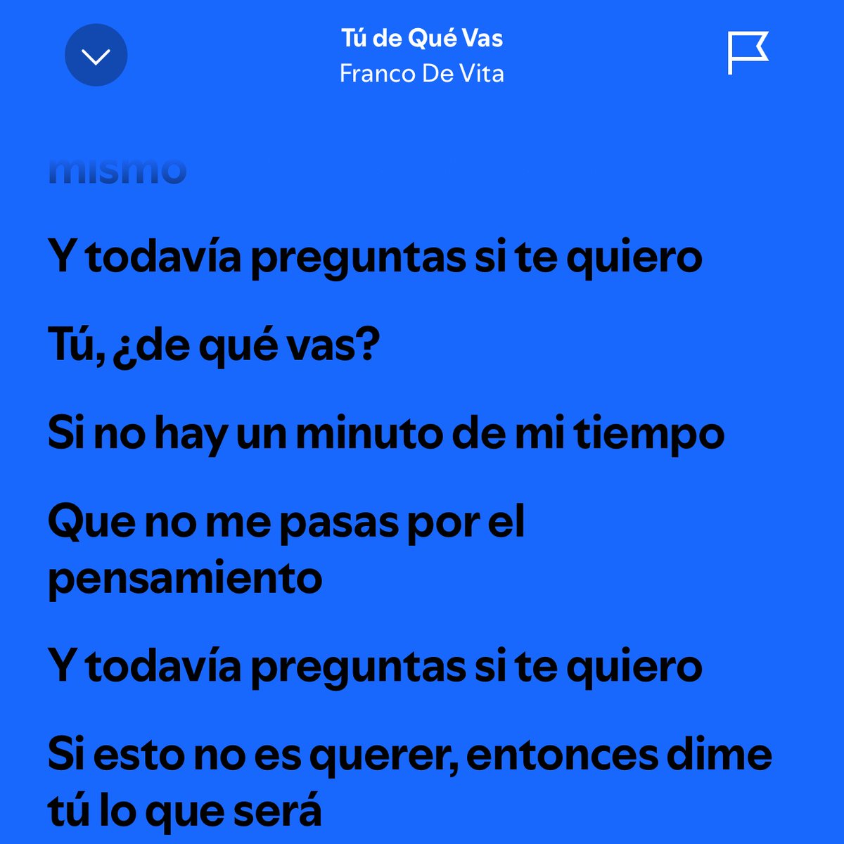 DIME TU LO QUE SERÁ LPTM