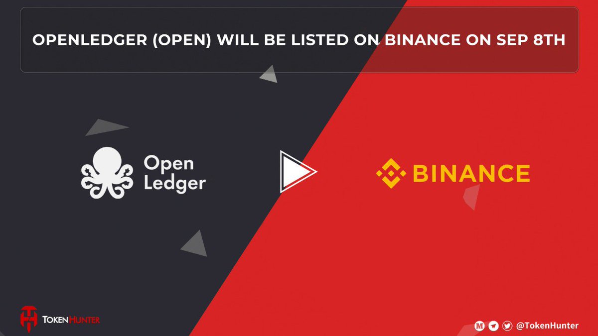 🚀 OPENLEDGER (OPEN) WILL BE LISTED ON BINANCE ON SEP 8TH 🔥 Big news for  #investors → @OpenledgerFdn will officially launch on @binance! A huge  milestone for the #crypto community and #investors