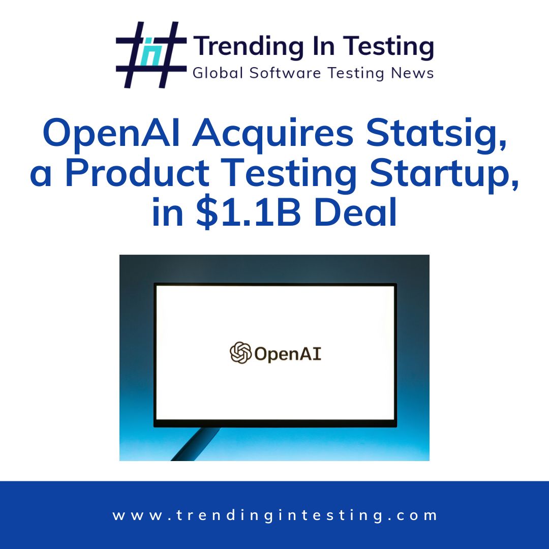 Trending in Testing tweet media